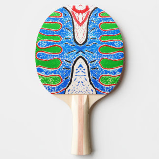 "Organic Reflex" – Artistic Ping Pong Paddle Tafeltennisbatje