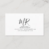 Organic Smoothies Healthy Drink Milk Shakes Visitekaartje (Achterkant)