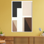 Organic Structure Canvas Afdruk (Insitu (Woonkamer))