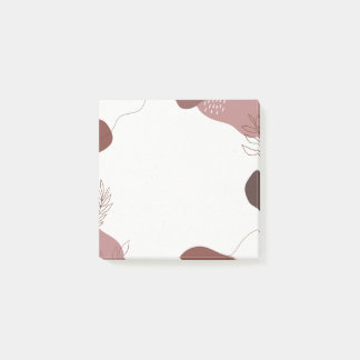 Organic Terracota Post-it Notes