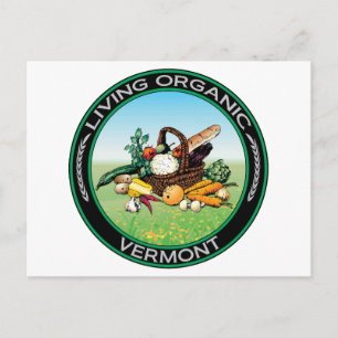 Organic Vermont Briefkaart