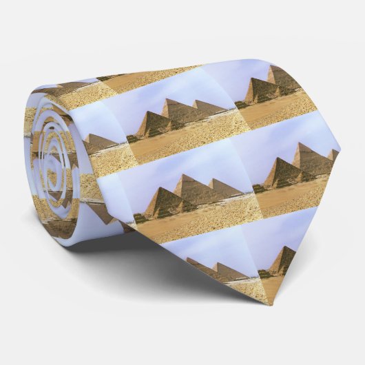 Organicica Pyramide stropdas (Opgerold)