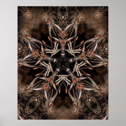 organicstar-Poster Poster (Voorkant)