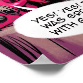 Organique Et OGM Date Drôle Poster (Coin)