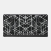 Organisateur de bureau Abstrait en noir hexagonal (Recto)