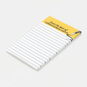 Organisateur de bureau jaune note Post-it® PERSONN (Incliné)