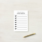 Organisateur de bureau Post-it® note PERSONNALISER (Sur un bureau)