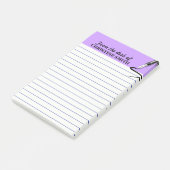 Organisateur de bureau PURPLE Post-it® note PERSON (Incliné)
