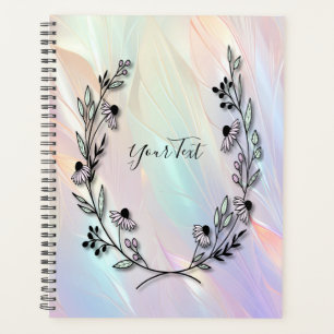 Organisateur de mariage à fleurs minimal