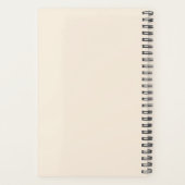 Organisateur de mariage automnal rustique (Dos)