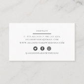 Organisateur de mariage / Autre carte de visite (Dos)