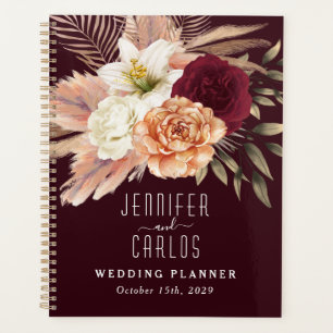 Organisateur de mariage floral rustique