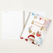 Organisateur de Noël simple - planificateur (Devant avec enveloppe)