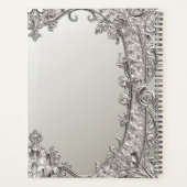 Organisateur moderne orné d'argent (Dos)