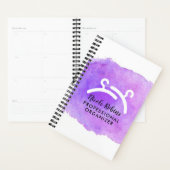 Organisateur professionnel couleur aquarelle (Devant avec enveloppe)