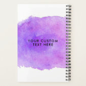 Organisateur professionnel couleur aquarelle (Dos)