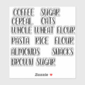 Organisateurs de étiquette de panneaux - Personnal (Feuille)