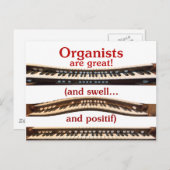 Organisateurs sont une grande carte postale (Devant / Derrière)