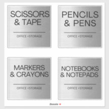 Organisatie Zilverlabels voor opslag