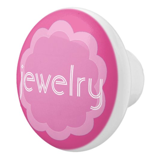 Organisation bijouterie bouton de fleur rose (Droite)