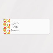 Organisation de cuisine Étiquettes alimentaires Sa (Design 2)