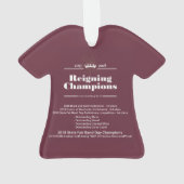 Organisation des Champions de l'Expo 2018 (dos)