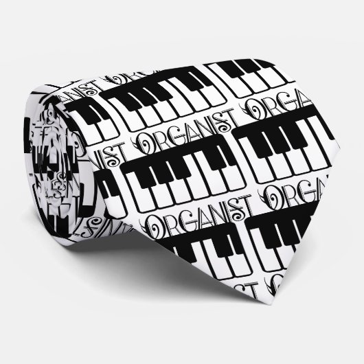 Organisatorische toetsenbordweergave stropdas (Opgerold)