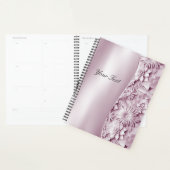 Organisatrice de mariage à fleurs roses (Devant avec enveloppe)