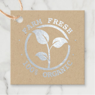Organisch Boerderij Fresh Business Thema Bedankjes Labels
