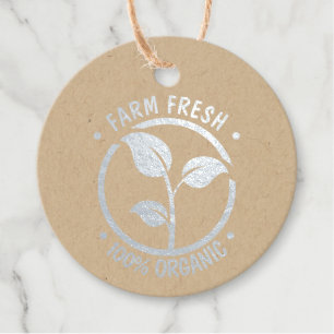 Organisch Boerderij Fresh Business Thema Bedankjes Labels