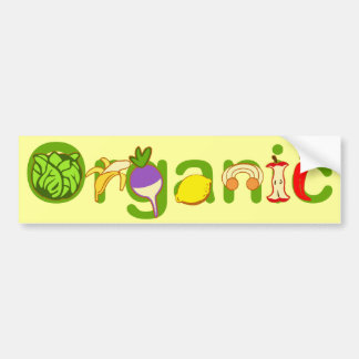 Organisch Bumpersticker