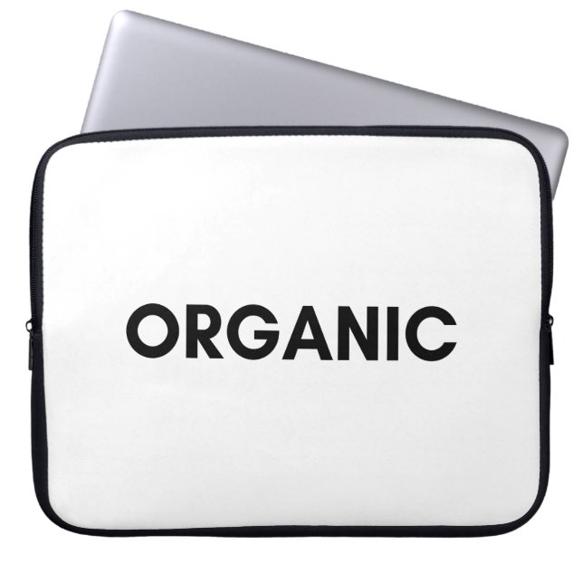 organisch laptop sleeve (Voorkant)