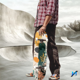 Organisch minimalistisch - Earth Botanical Skateboard