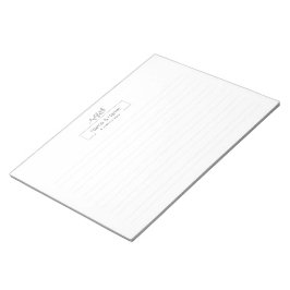 Organisch minimalistisch natuurlijk bruiloft ONTWE Notitieblok