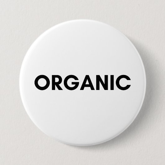organisch ronde button 7,6 cm (Voorkant)