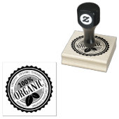 ORGANISCH 	RUBBERSTEMPEL (Gestempeld)
