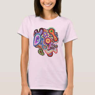 Organisch T-shirt "Amoba Art"