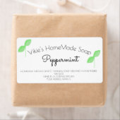 Organisch zend-zeeplabel etiket (Insitu)