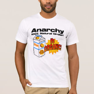 Organische anarchie t-shirt