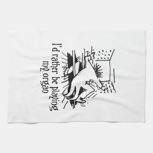 Organische cartoon theekdoek theedoek (Horizontaal)