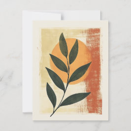 Organische geometrie #112 briefkaart