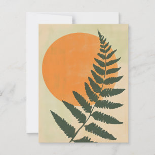 Organische geometrie #114 briefkaart