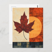 Organische geometrie #116 briefkaart (Voorkant / Achterkant)