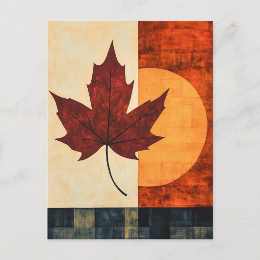 Organische geometrie #116 briefkaart (Voorkant)