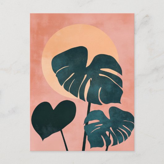 Organische geometrie #122 briefkaart (Voorkant)