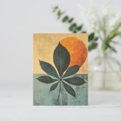 Organische geometrie #124 briefkaart (Staand voorkant)