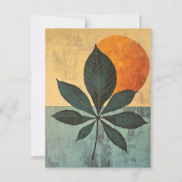 Organische geometrie #124 briefkaart