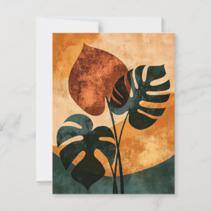 Organische geometrie #125 briefkaart