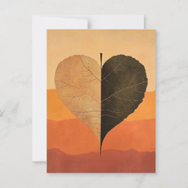 Organische geometrie #126 briefkaart