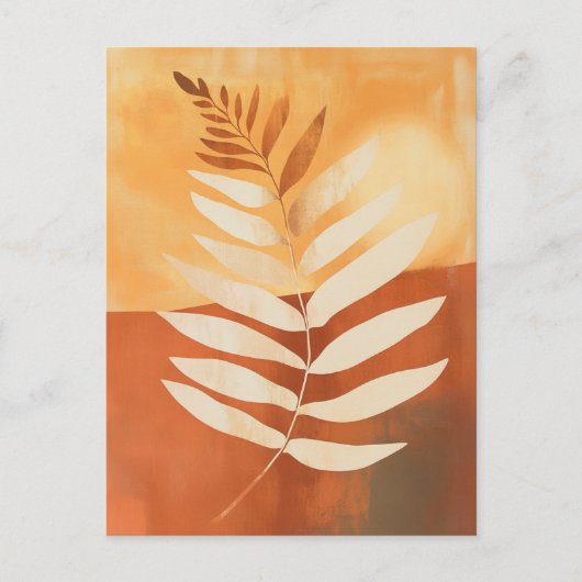 Organische geometrie #130 briefkaart (Voorkant)